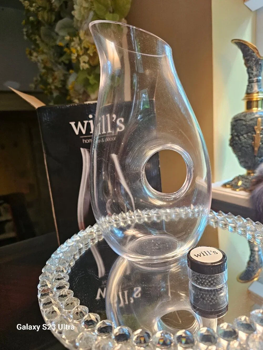 Decanter - Glass Vase Red Wine Aerator - Gift Accessories - Clear